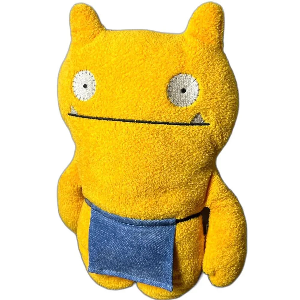 Uglydoll Wage Stuffed Plushie 2019 Hasbro Yellow Movie Toy Soft Furry Doll 13.5
